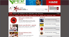 Desktop Screenshot of karate-info.cz